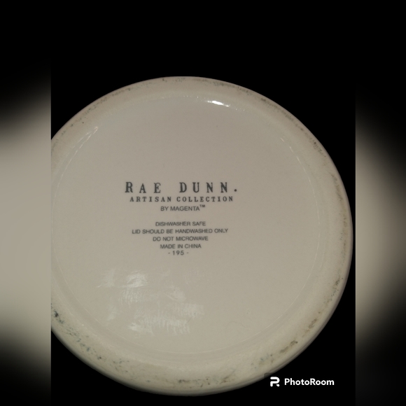 Rae Dunn "STORE" Ceramic Canister - Color: WHITE - Picture 8 of 12